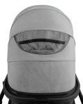 Детска количка 3 в 1 Kikkaboo - Darling, Light Grey