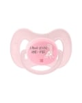 Силиконова залъгалка Kikkaboo - Dinomite, Pink, 0-6 m