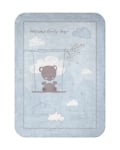 Луксозно супер меко бебешко одеяло Kikkaboo - Dream Big, Blue, 110 х 140 сm