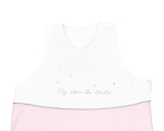 Зимно спално чувалче с бродерия Kikkaboo - Dream Big, Pink, 3.3 Tоg, 6-18 m