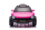 Акумулаторна кола Kikkaboo - Licensed Volkswagen E Buggy, Pink