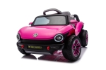 Акумулаторна кола Kikkaboo - Licensed Volkswagen E Buggy, Pink