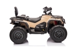 Акумулаторно бъги Kikkaboo - Licensed Can Am Outlander ATV, Khaki