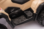 Акумулаторно бъги Kikkaboo - Licensed Can Am Outlander ATV, Khaki