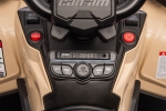 Акумулаторно бъги Kikkaboo - Licensed Can Am Outlander ATV, Khaki