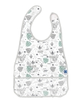 Непромокаем лигавник с джоб Kikkaboo - Savanna Pattern, Pink