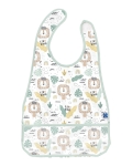 Непромокаем лигавник с джоб Kikkaboo - Savanna Pattern, Mint