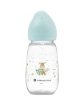 Бебешко шише с широко гърло Kikkaboo Clouds - Savanna, 310 ml, Mint
