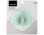 Купа с лъжица Kikkaboo - Feedy, 400 ml, Mint