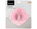 Купа с лъжица Kikkaboo - Feedy, 400 ml, Mint