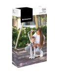 Колан за прохождане Kikkaboo - Gia Mesh, Black