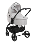 Комбинирана количка 3 в 1 с кош за новородено Kikkaboo – Gianni, Grey