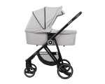 Комбинирана количка 3 в 1 с кош за новородено Kikkaboo – Gianni, Grey