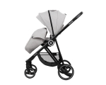 Комбинирана количка 3 в 1 с кош за новородено Kikkaboo – Gianni, Grey
