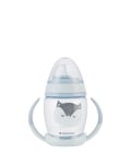 Чаша със силиконов Kikkaboo - Happy face, 200 ml, Pink
