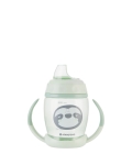 Чаша със силиконов Kikkaboo - Happy face, 200 ml, Pink