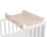 Твърда подложка за повиване Kikkaboo - Secret Garden, 50 х 80 сm, Beige