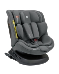 Столче за кола Kikkaboo - i-Defend, i-Size, IsoFix, 40-150 сm, Grey