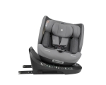 Стол за кола Kikkaboo - i-Hike, i-Size, Isofix, 360°, Light Grey 2025