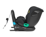Столче за кола Kikkaboo – i-Roll, i-Size, Isofix, 360°, Dark Grey