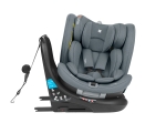 Столче за кола Kikkaboo – i-Roll, i-Size, Isofix, 360°, Dark Grey