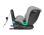 Столче за кола Kikkaboo – i-Roll, i-Size, Isofix, 360°, Dark Grey