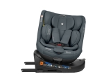 Стол за кола Kikkaboo - i-Round, i-Size, Isofix, 360°, Light Grey