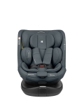 Стол за кола Kikkaboo - i-Round, i-Size, Isofix, 360°, Light Grey