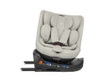 Стол за кола Kikkaboo - i-Round, i-Size, Isofix, 360°, Light Grey