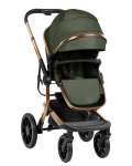 Бебешка количка 3 в 1 KikkaBoo - Irene, Army Green