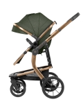 Бебешка количка 3 в 1 KikkaBoo - Irene, Army Green