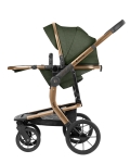 Бебешка количка 3 в 1 KikkaBoo - Irene, Army Green