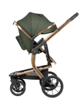 Бебешка количка 3 в 1 KikkaBoo - Irene, Army Green