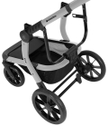 Бебешка количка 3 в 1 KikkaBoo - Irene, Light Grey