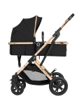 Бебешка количка 3 в 1 KikkaBoo – Kaia, Light Grey 