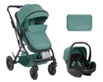 Бебешка количка 3 в 1 KikkaBoo – Kaia, Light Grey 