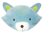 Плюшена възглавница-играчка Kikkaboo - Kit the Cat