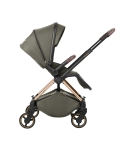 Комбинирана бебешка количка 2 в 1 Kikkaboo - Lanah, Army Green