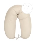 Възглавница за бременни Kikkaboo - Dream Big, 150 сm, Beige