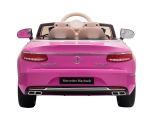 Акумулаторна кола Kikkaboo - Licensed Mercedes Maybach S650 Cabriolet, Pink