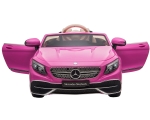 Акумулаторна кола Kikkaboo - Licensed Mercedes Maybach S650 Cabriolet, Pink