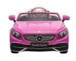 Акумулаторна кола Kikkaboo - Licensed Mercedes Maybach S650 Cabriolet, Pink