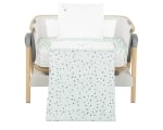 Бебешки спален комплект за мини кошара Kikkaboo - Bear with me, 3 части, Mint