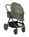 Комбинирана количка 3 в 1 с кош за новородено Kikkaboo – Modena, Army Green