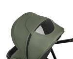 Комбинирана количка 3 в 1 с кош за новородено Kikkaboo – Modena, Army Green