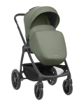 Комбинирана количка 3 в 1 с кош за новородено Kikkaboo – Modena, Army Green
