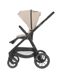 Комбинирана количка 3 в 1 с кош за новородено Kikkaboo – Modena, Army Green