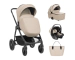 Комбинирана количка 3 в 1 с кош за новородено Kikkaboo – Modena, Army Green