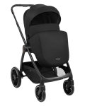 Комбинирана количка 3 в 1 с кош за новородено Kikkaboo – Modena, Dark Grey