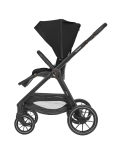 Комбинирана количка 3 в 1 с кош за новородено Kikkaboo – Modena, Dark Grey